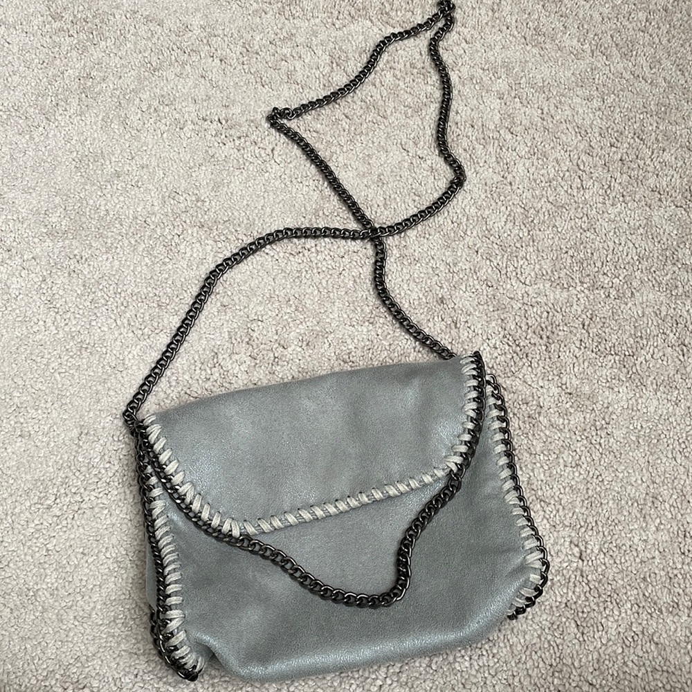 Suede purse